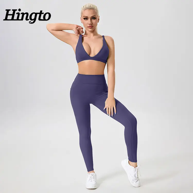 Gym Wear Manufacturers High Elastic Fitness Yoga Wear For Women High Quality Active Wear 2024 Womens Workout Sets