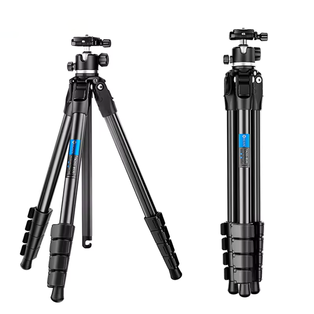 Portable Camera Travel Tripod Flexible Vlog Tripod with 360 Degree Ball Head for Canon Nikon DSLR SLR Digital Camera