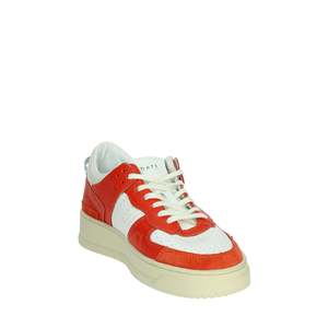 D.A.T.E. Sneakers Donna W401-TO-BC-HT Bianche e Rosse in Tela, Scarpe Trendy Taglia 37 - Product Image 5