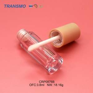 Tubes de gloss à lèvres en plastique avec logo personnalisé, tubes de gloss à lèvres en plastique, 3,8 ml, tubes de gloss à lèvres ronds et épais - Product Image 5