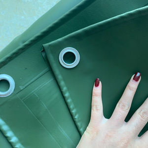 PVC 코팅/적층 600gsm 타포린 패브릭 헤비 듀티 방수 텐트 팔레트 트레일러 트럭 광산 커버/팽창 식 En/프랑스 - Product Image 3