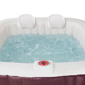Le plus récent oreiller de bain de <span class=keywords><strong>spa</strong></span> moderne d'appui-tête de bain <span class=keywords><strong>gonflable</strong></span> durable avec plateau étanche pour bains à remous et spas - Product Image 6