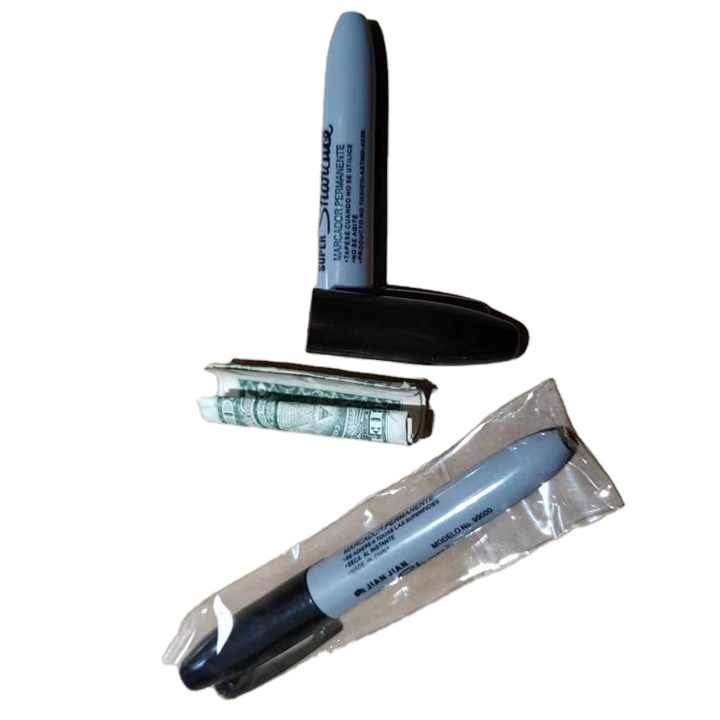 Large Volume Space Hidden Secret Compartment Decoy Black Pens Safe Hide Money Jewelry Stash Pen