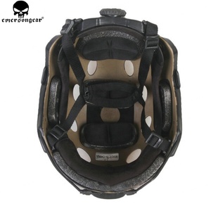 หมวกนิรภัยทางยุทธวิธี Emersongear รุ่น PJ แบบปรับได้รวดเร็ว พร้อมรางข้างสำหรับติดตั้งอุปกรณ์มองกลางคืน - Product Image 5