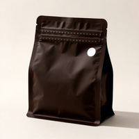 Sachet Ziplock Scellé sur Huit Côtés avec Logo Personnalisé, Idéal pour Pochette Souple à Fond Plat pour Aliments pour Animaux, Lait, Gelée et Snacks