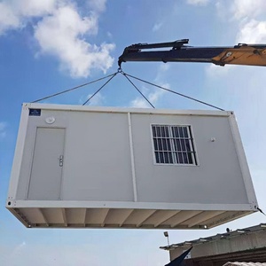 Cheap 20ft Foldable Container House Fast Assembly Prefabricated Portable Office for Construction Housing Factory - Product Image 1