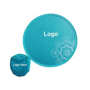 Disco Volador de Nailon Suave con Logotipo Personalizado, Abanico Plegable de Bolsillo, Diseño Promocional para Regalos Empresariales y Festivos, Impresión UV, Portátil - Product Image 4