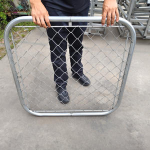 Recinzione a Maglie Concatenate Rivestita in PVC da 8 Piedi, Economica, 2.5mm, per Fattorie e Parchi Giochi - Product Image 5