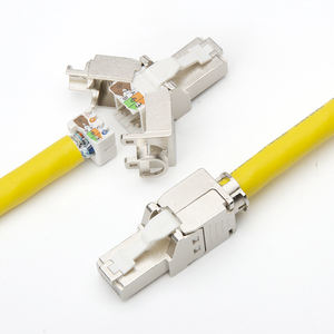 Prix d'usine Sftp Cat6 Cat6 <span class=keywords><strong>Cat</strong></span> <span class=keywords><strong>7a</strong></span> Ftp Jack Keystone Argenté Cat6 Utp Module Keystone sans outil Prise en charge POE - Product Image 1