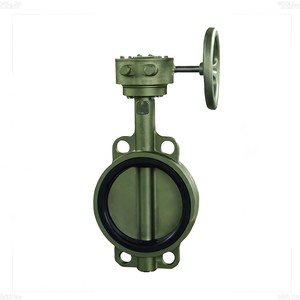 Válvula de Mariposa de Acero Inoxidable SS304 de Tipo Wafer con Eje Desnudo, DN80, para Caja de Cambios, Venta de Liquidación B2B de COVNA - Product Image 2