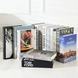 Vendita calda di alta qualità del progettista falso decor faux libri per la decorazione domestica