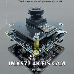Módulo de cámara industrial IMX577 <span class=keywords><strong>12MP</strong></span> 4K con estabilización de imagen electrónica (EIS) 4K30FPS Conectividad USB gran angular de 130 ° - Product Image 2