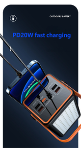 Nuovi Power Bank Portatili QC3.0 con Ricarica Rapida PD 66W, 70000mAh, 90000mAh, 100000mAh, Caricabatterie per Laptop - Product Image 6