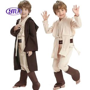 Jedi Knight Stars <span class=keywords><strong>Wars</strong></span> Cosplay Costume Cape à capuche Vêtements Costume Costumes <span class=keywords><strong>de</strong></span> fête pour enfant - Product Image 1