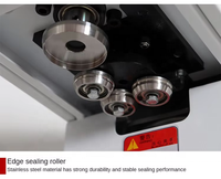 Machine de scellage semi-automatique pour bidons d'huile, non rotative, pour service client en direct