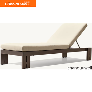 Chaise longue en maille empilable et réglable avec structure en aluminium résistante aux intempéries - Product Image 6
