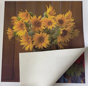 Rouleau de toile polyester imprimable <span class=keywords><strong>à</strong></span> base d'eau 280 g/m², mat, imperméable, pour encre pigmentée, <span class=keywords><strong>dessin</strong></span>, <span class=keywords><strong>peinture</strong></span> jet d'encre - Product Image 6