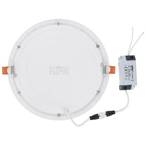 Vito <b>Round</b> <b>Led</b> Panel 12W 1140Lm 4000K Natural <b>Light</b> <b>Ceiling</b> Fixture - Product Image 2