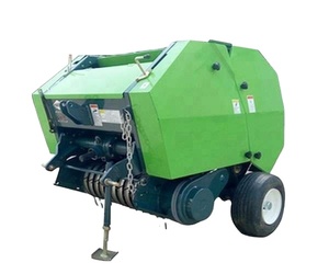 Machine à balles de foin et de paille/presse à balles d'herbe/mini presse à foin ronde Machine à balles de foin à vendre - Product Image 1