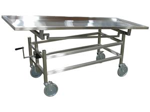 รถเก็บศพรถเข็นอุปกรณ์เก็บศพสแตนเลส - Product Image 2