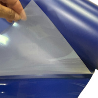Film Vinyle Translucide Bleu pour Enseignes Lumineuses et Panneaux Rétroéclairés, Garantie Extérieure 7 Ans, Alternative au 3M 3630