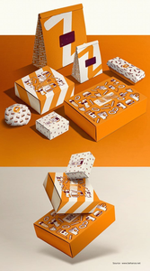 <strong>Custom</strong> <strong>Logo</strong> Disposable Burger &amp; French Fries Fast Food <strong>Packaging</strong> Folders UV Coating Free Sample Paperboard <strong>Card</strong> Material - Product Image 6