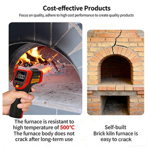 Four à <span class=keywords><strong>pizza</strong></span> extérieur compact XM QDMECH, style chinois, en briques, pour cuisson au bois - Product Image 6