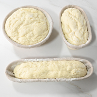 Offre Spéciale 13 pièces un ensemble panier de Fermentation de levain ensemble panier de Fermentation de pain panier de Fermentation de rotin