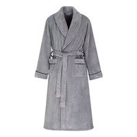 Automne hiver épaissi adulte peignoir pour femmes corail polaire pyjamas Extra Long grande taille vêtements de nuit confortables cordon chaud