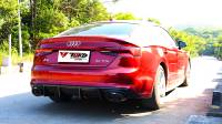 TAKD Carbon Brand OEM & ODM Service Fiber de carbone sèche spoiler arrière universel diffuseur de lèvre de pare-chocs arrière pour AUDI A5,S5 B9
