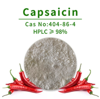 Poudre d'extrait de piment capsicum naturel de haute qualité CAS 404-86-4 Poudre de capsicum