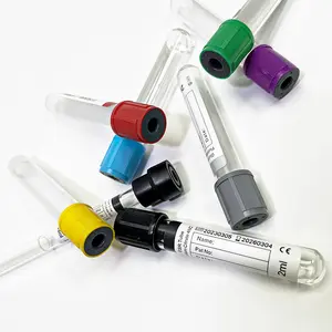 Hospital medical pro-coagulation sterile good quality 2ml edta k3 vacuum durable in use blood collection serum test tube