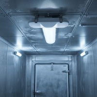 Luminaire LED étanche UL DLC 40W, connectable, résistant aux intempéries, IP65, éclairage pour environnements humides, pour la transformation alimentaire et les entrepôts frigorifiques
