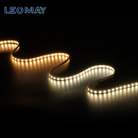 LEOMAY Haute Luminosité Grand Angle de Vue 120LEDs/M Cordon Lumineux 6W DC 24V SMD 2835 Led Strip avec 5mm de Largeur PCB