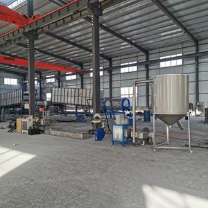 Nouvelle machine de granulation de déchets plastiques PP/PE HDPE/LDPE/LLDPE, moteur à double vis, production de 100-300 kg/h - Product Image 1