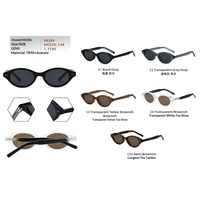 Nouvelles Lunettes de Soleil Rétro Ovales à Monture Complète pour Femme, Polarisées UV400, Idéales pour le Street Style sans Maquillage