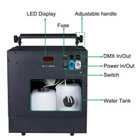 Igreslite Machine à bulles géantes innovante 900W DMX512 4CH, générateur de fumée et de bulles pour effets de scène, mariage et événements