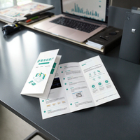 Servicio Personalizado de Folletos, Catálogos y Volantes Plegables A5 con Cubierta de Cartón Duro y Papel Offset de Lujo