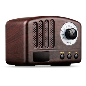 2019 Mini Retro M3 altavoz portátil <span class=keywords><strong>Bluetooth</strong></span> inalámbrico de música clásico <span class=keywords><strong>con</strong></span> <span class=keywords><strong>Radio</strong></span> FM 5W 1200mAh - Product Image 1