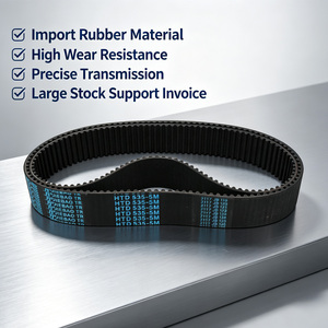 산업용 교체 동기식 벨트 JIEBAO HTD745 5M 기계식 동력 구동 시스템용 플렉시블 톱니 벨트 - Product Image 4