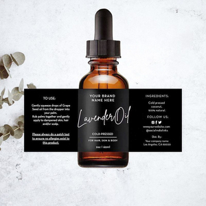 Custom Packaging Labels | Personalized Stickers | Cosmetic &amp; Skincare Label <strong>Printing</strong> - Product Image 1