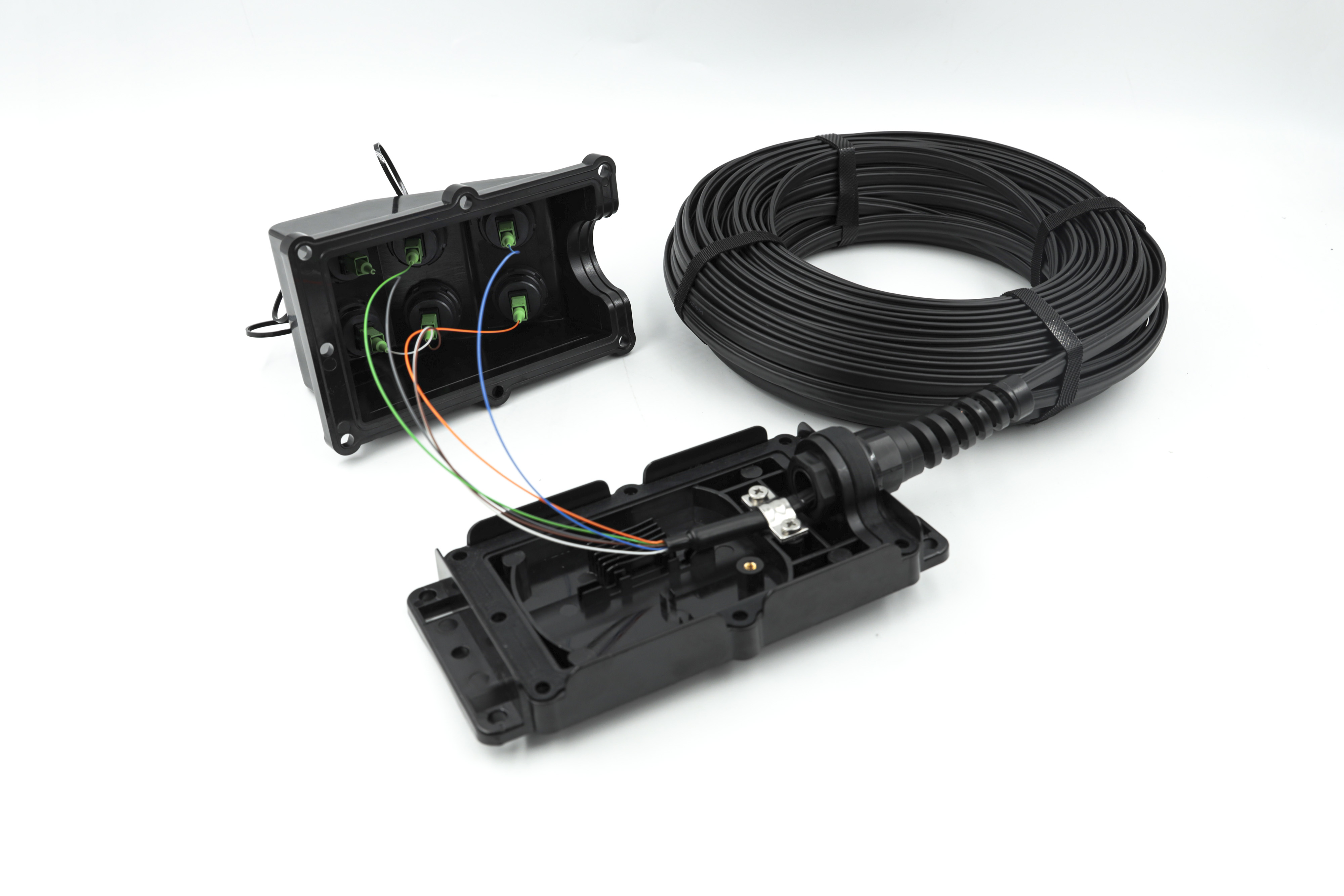 Mini Outdoor Waterproof Terminal Box FTTH IP67 200N/cm Huawei SC