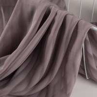5506 Tissu en polyester satiné à rayures écossaises et chiffon, antistatique, pour foulards, destiné au marché du Ramadan, de l'Aïd, d'Arabie Saoudite, de Dubaï et du Golfe