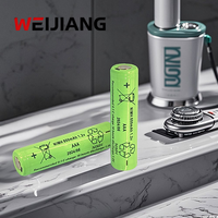 Baterías de Níquel Metal Hidruro (Ni-MH) Recargables de 800mAh, 1.2V, 2A para el Hogar, Paquete de Baterías Cilíndricas Ni-MH para Reloj