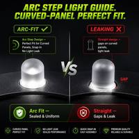 Pipa Lampu LED Langkah Lengkung Kolom Pemandu Cahaya Kustom OEM ODM Langsung dari Pabrik Diameter 2-10mm Panjang 3-20mm Berdasarkan Gambar Kustom