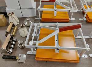 Presse à relief RC-26 305*305mm, machine d'impression en <span class=keywords><strong>bois</strong></span>, machine d'impression en relief, machine d'impression typographique - Product Image 3