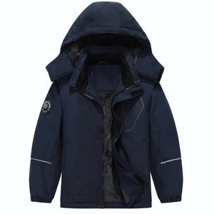 Veste de ski pour garçon, manteau d'hiver chaud pour enfants, veste de snowboard imperméable en polaire, coupe-vent, imperméable à capuche pour l'extérieur - Product Image 1
