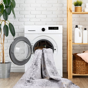 DB Naar Polyester <b>Thin</b> 2x3 Rectangle Abstract Modern Low-Pile Machine Washable Non-Slip Living Room Area <b>Rug</b> - Product Image 5