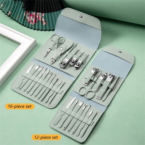 12/16pcs clavo Clipper <span class=keywords><strong>Kit</strong></span> <span class=keywords><strong>de</strong></span> herramienta <span class=keywords><strong>de</strong></span> belleza portátil <span class=keywords><strong>de</strong></span> acero inoxidable manicura y pedicura <span class=keywords><strong>profesional</strong></span> <span class=keywords><strong>Kit</strong></span> <span class=keywords><strong>de</strong></span> uñas - Product Image 2