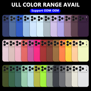 Coque en silicone liquide, commande en gros, emballage personnalisé, marque privée, vente en gros pour iPhone 18 17 16 15 Pro Max - Product Image 3